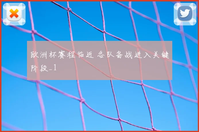欧洲杯赛程临近 各队备战进入关键阶段_1